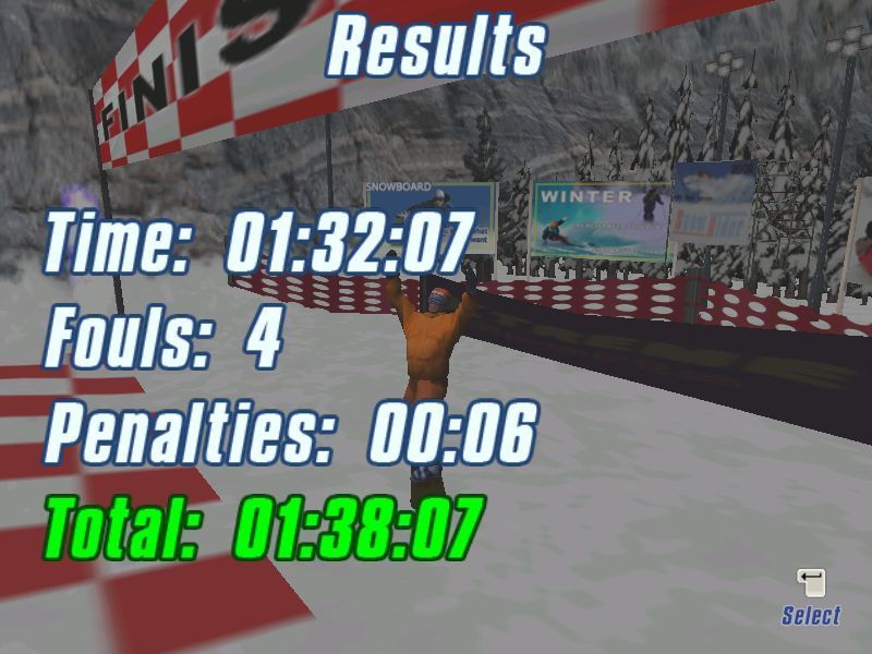 Snow Rider screenshot 5 for Playstation 2